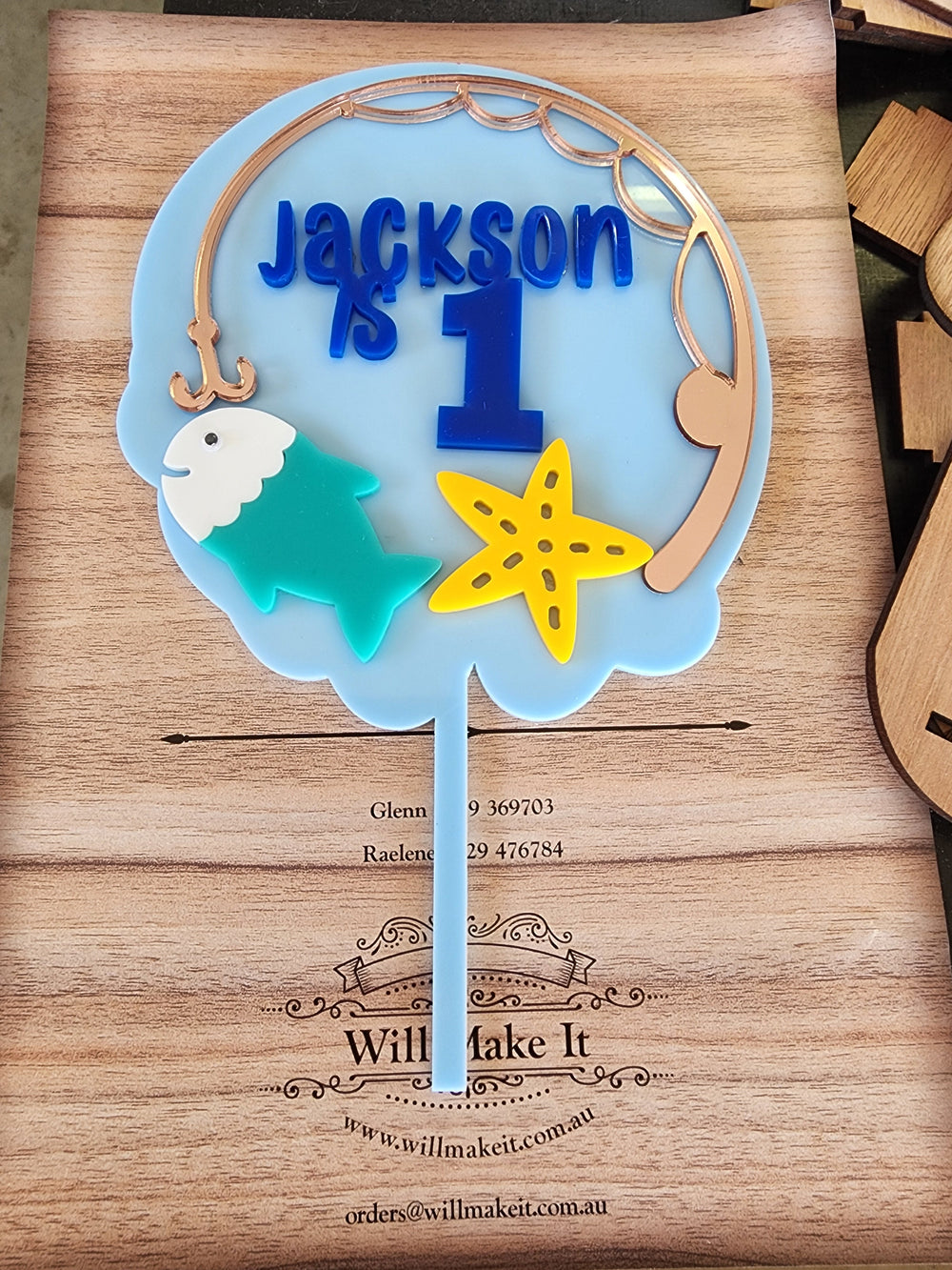 Cake Toppers Double Layer Will Make It