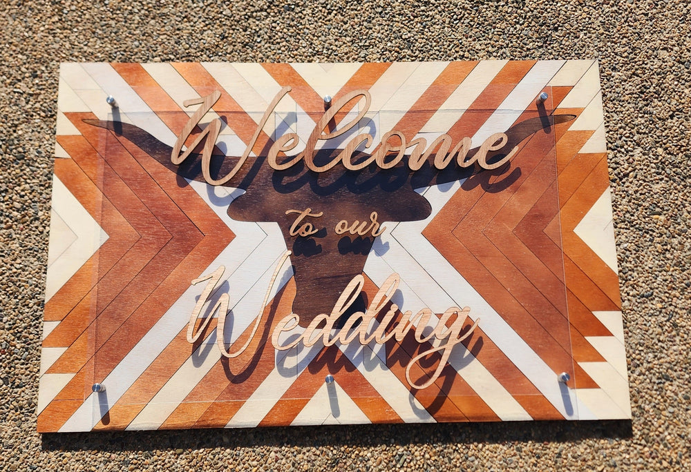 Quilt Country Wedding Sign Will Make It