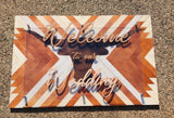 Quilt Country Wedding Sign Will Make It