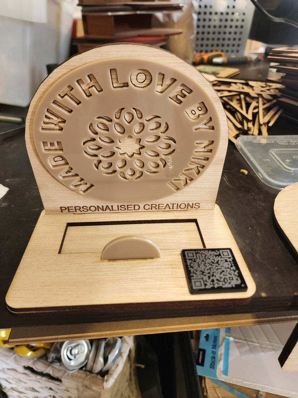 Business Card Stand (Customisable) Will Make It