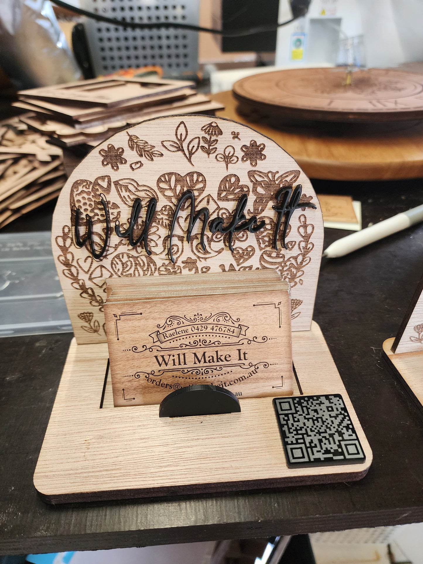 Business Card Stand