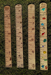 Engraved Timber Height Chart