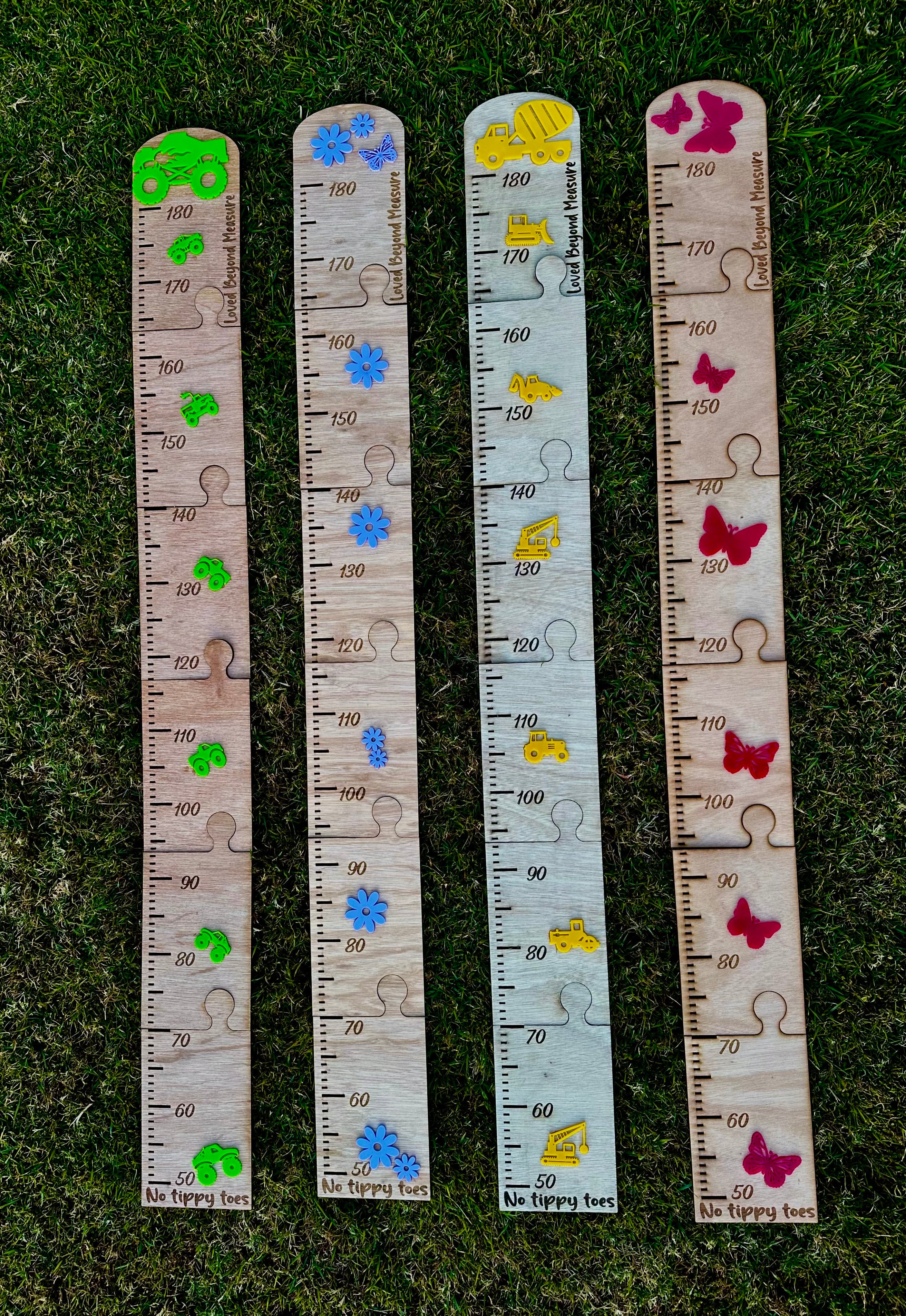 Acrylic Timber Height Chart