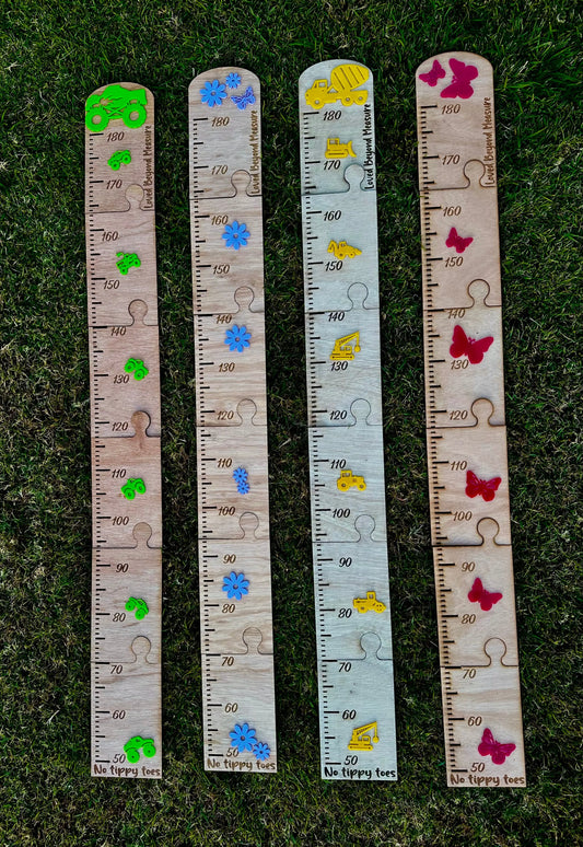 Acrylic Timber Height Chart Will Make It