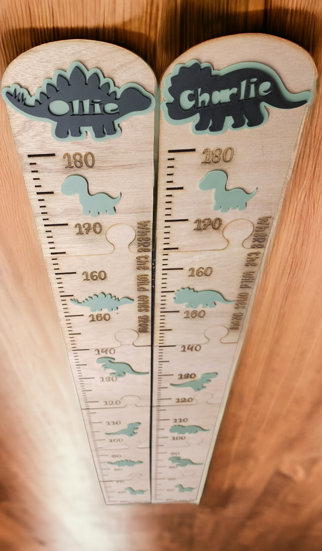 Acrylic Timber Height Chart