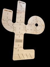 Car Track Timber Interchangeable