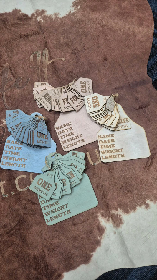 Baby Milestones-Cattletags Will Make It