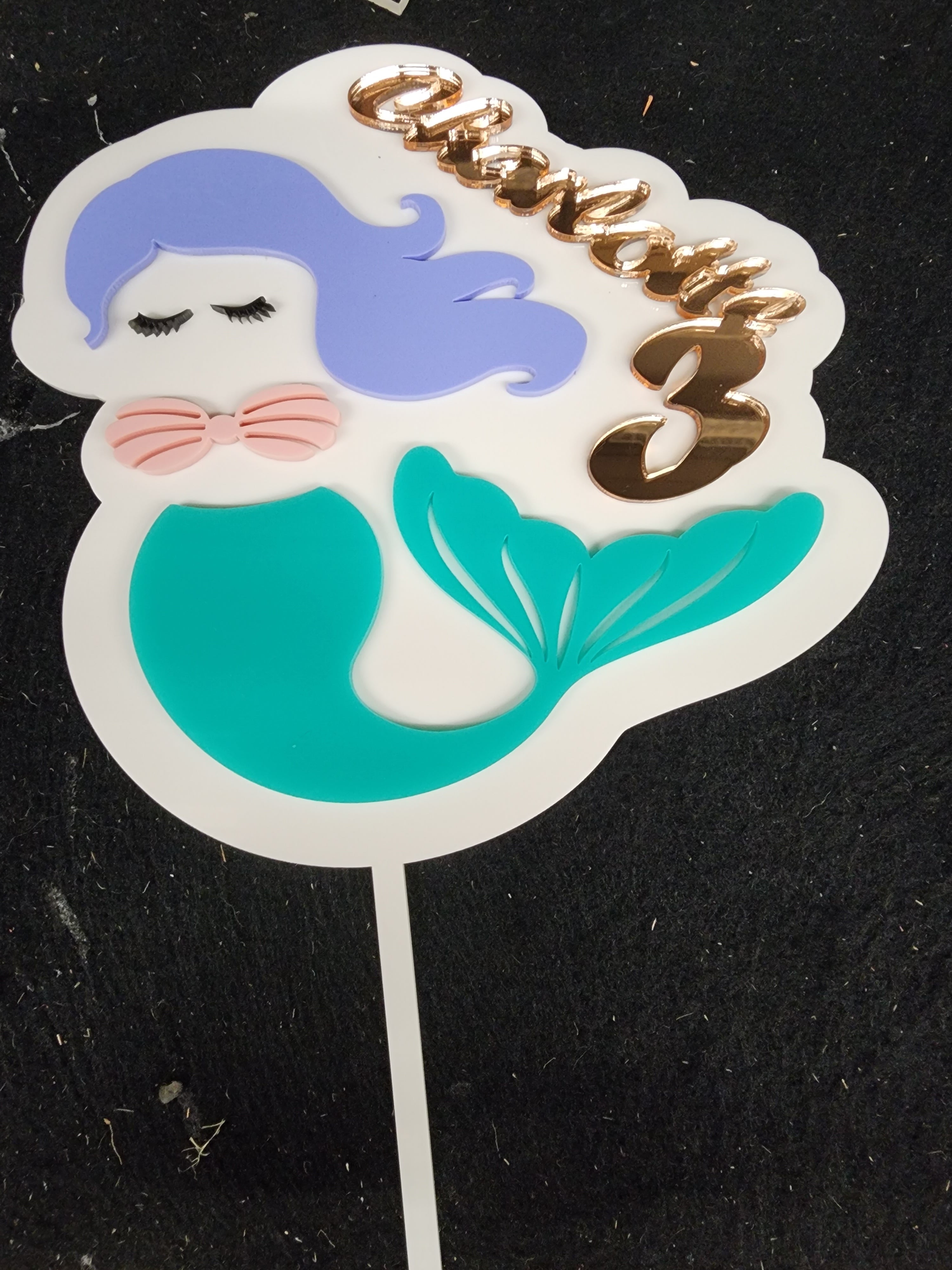 Cake Toppers Double Layer