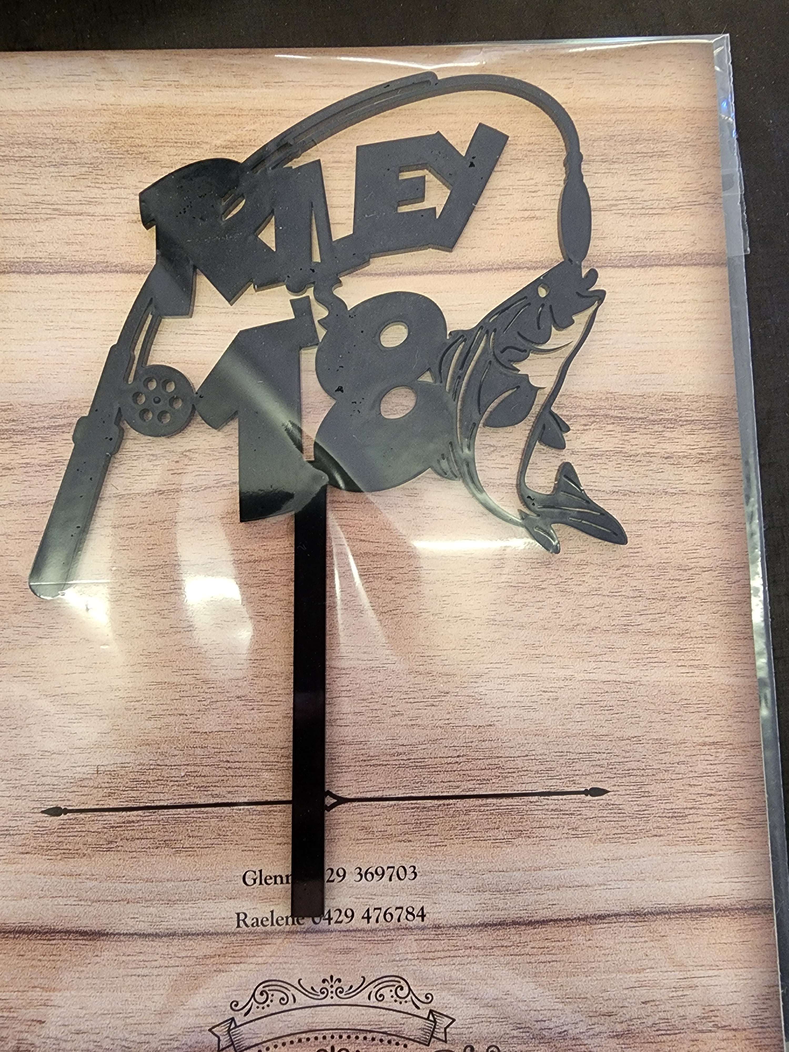 Cake Topper 1 Layer