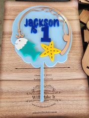 Cake Toppers Double Layer