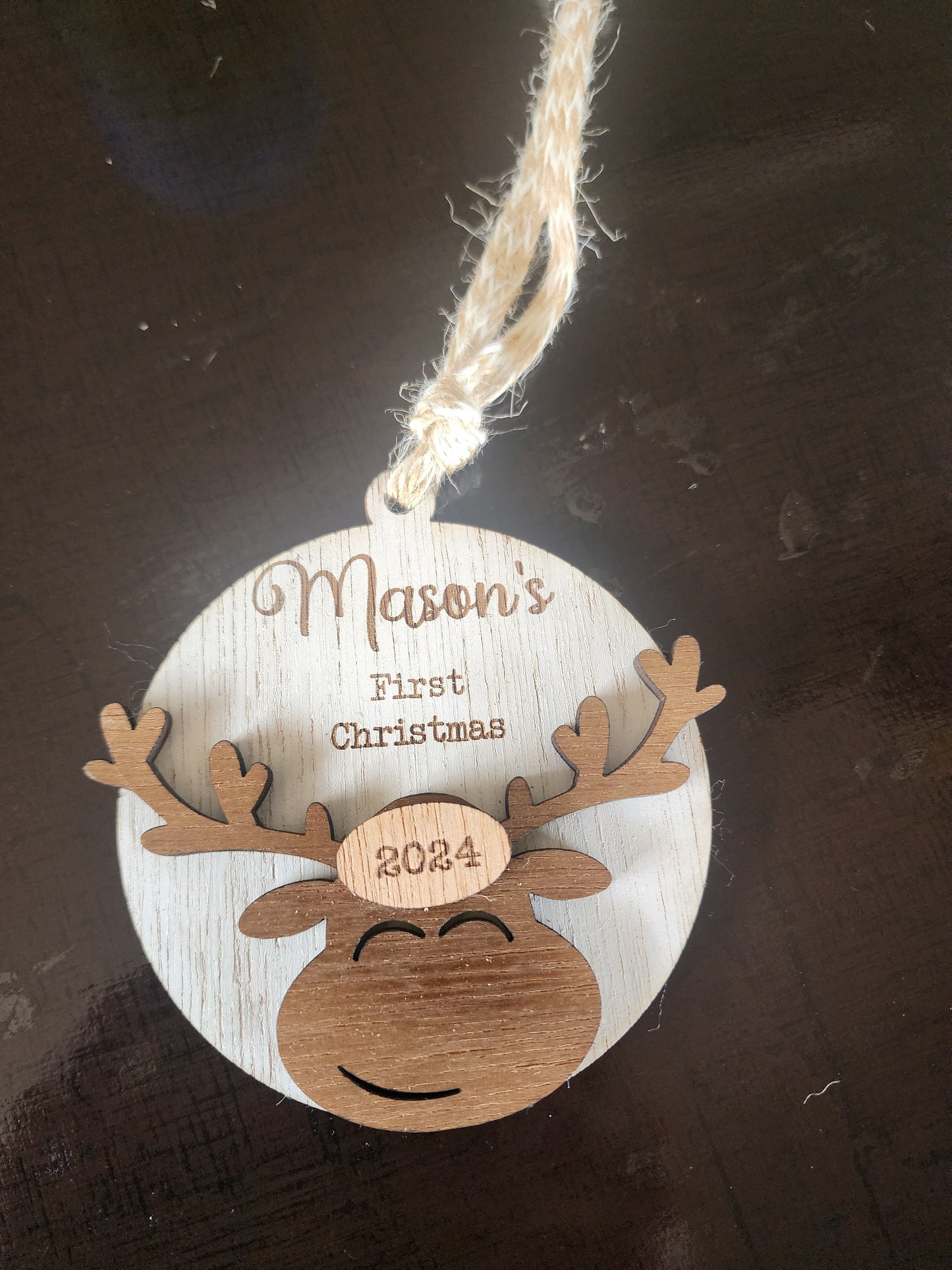 Babys first Christmas Bauble