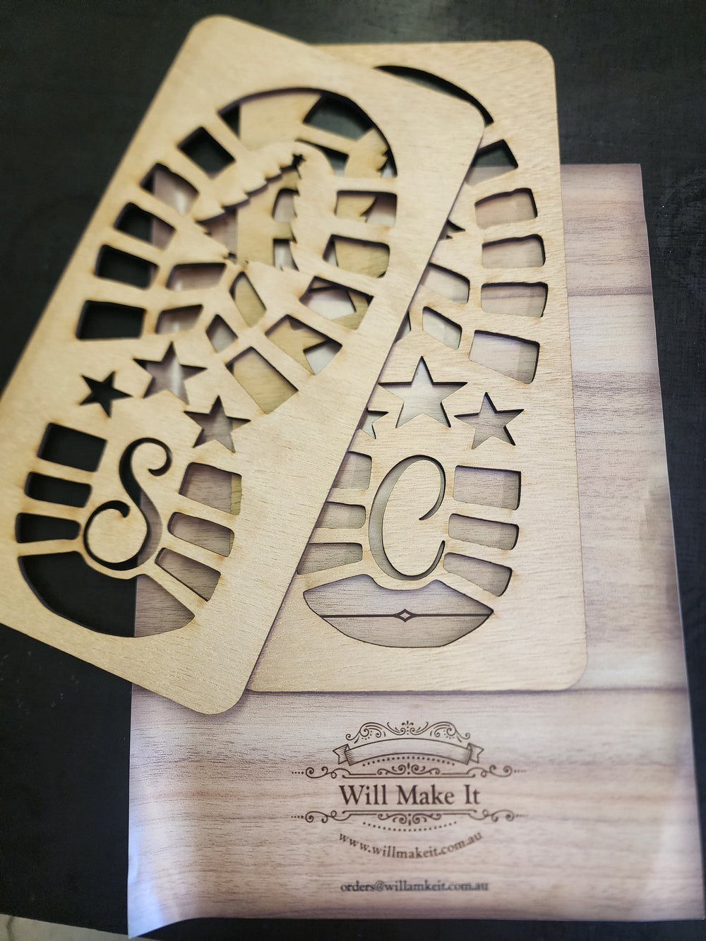 Santa boot stencil Will Make It