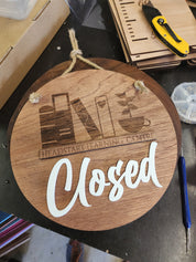 Open Closed Sign