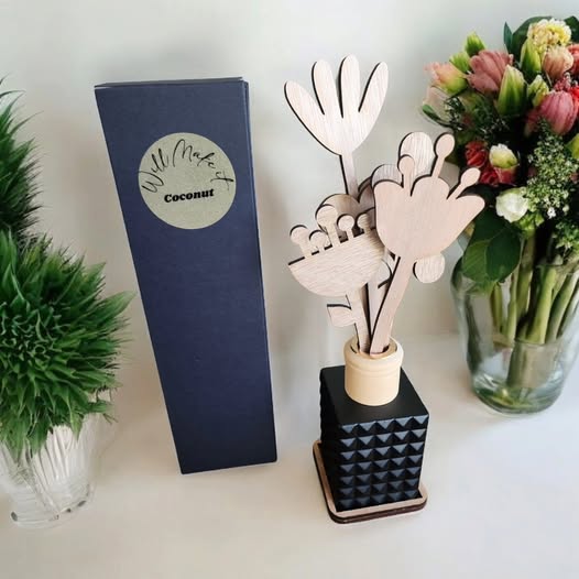Diffuser With Timber Flowers Will Make It