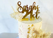 Cake Topper 1 Layer