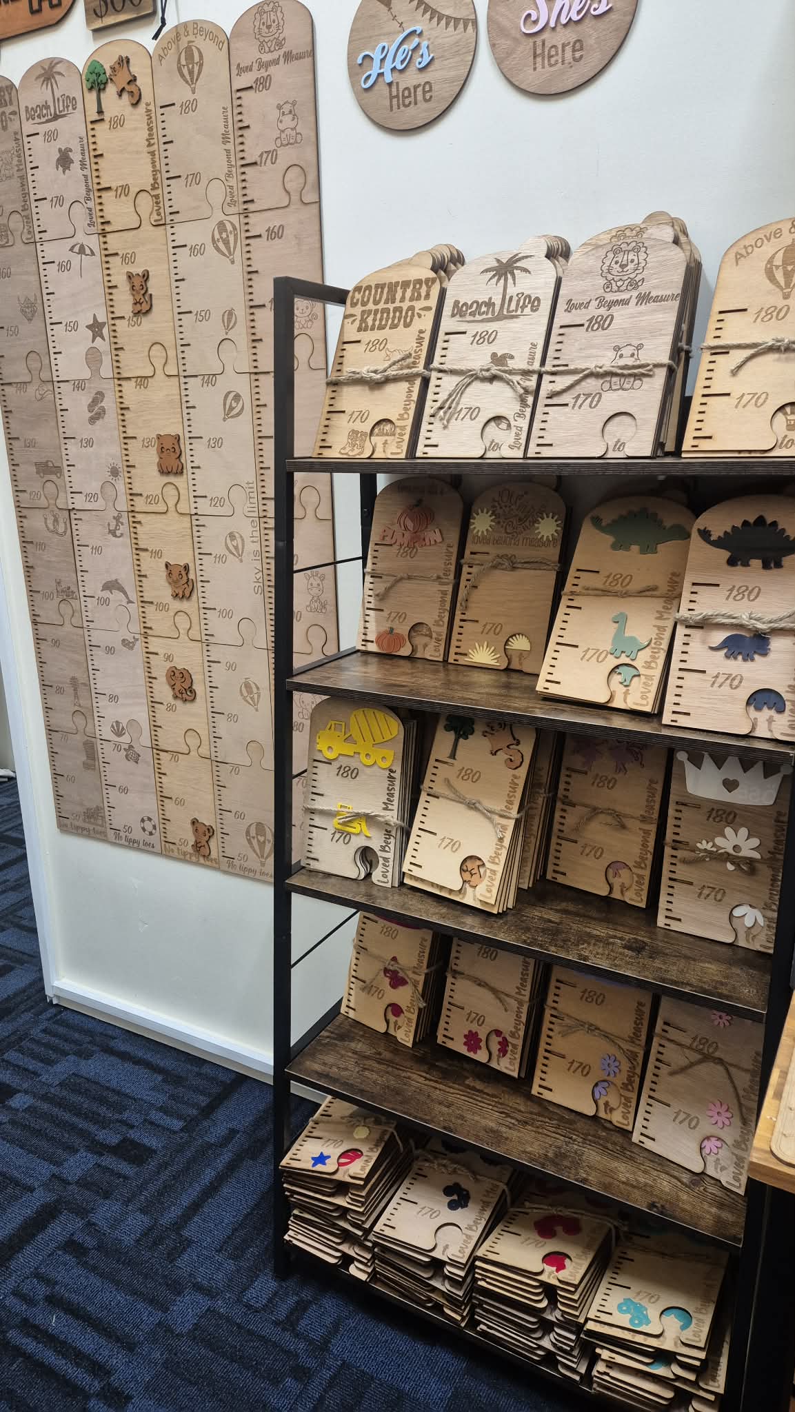 Acrylic Timber Height Chart Will Make It