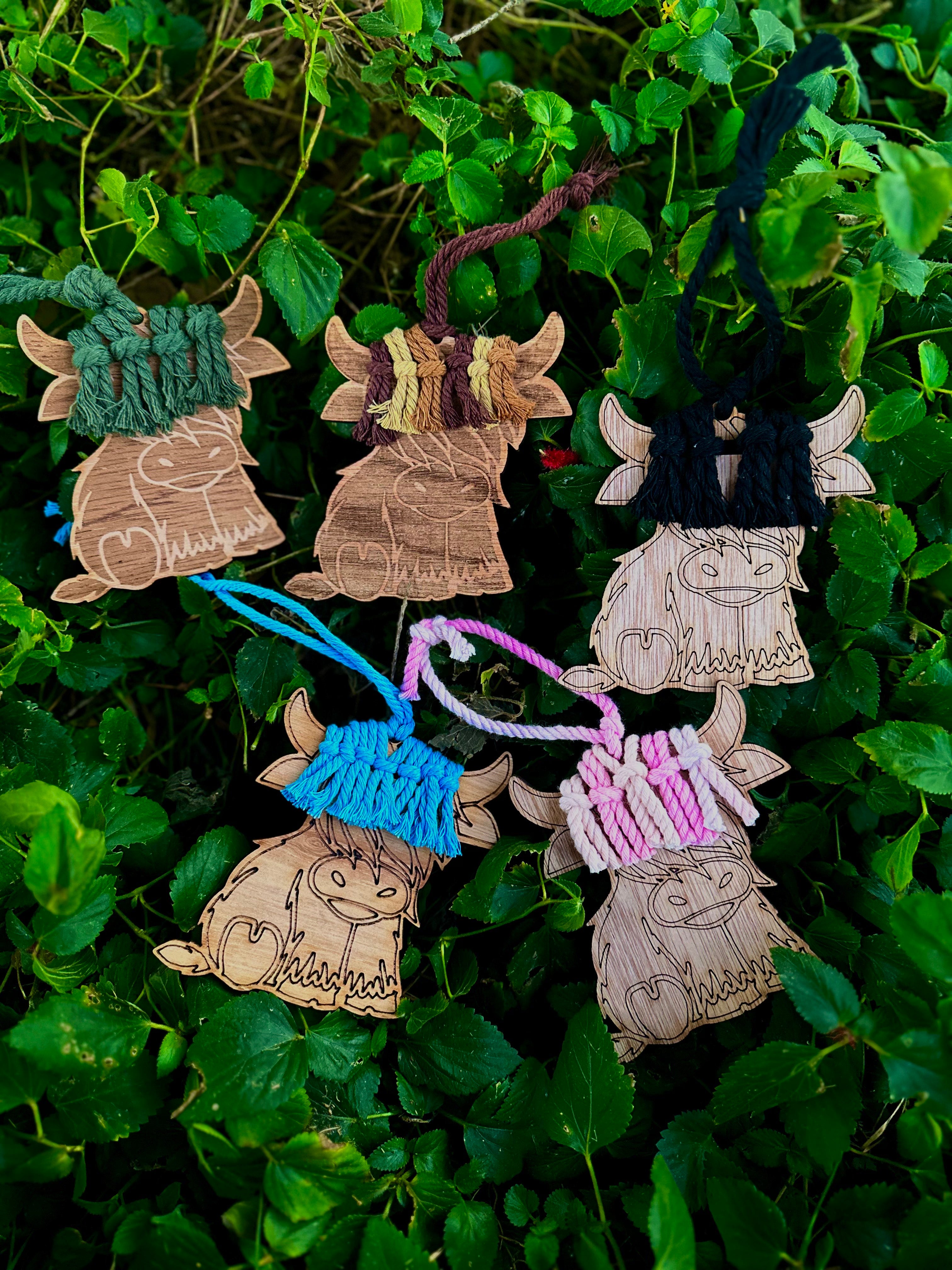 Highland Cow Car Diffusers