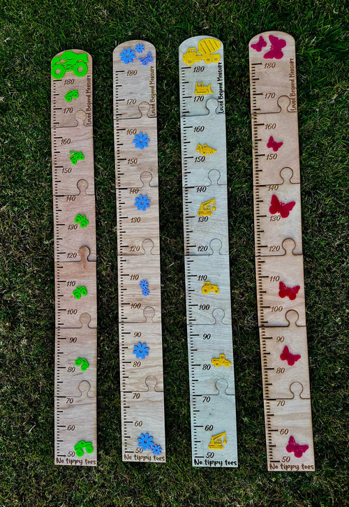 Acrylic Timber Height Chart Will Make It