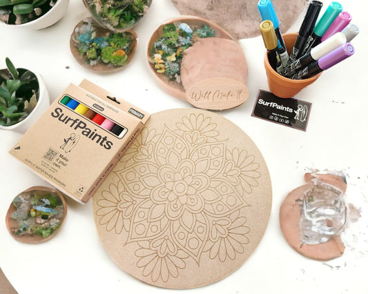 Mandala 250mm Circle mdf Will Make It