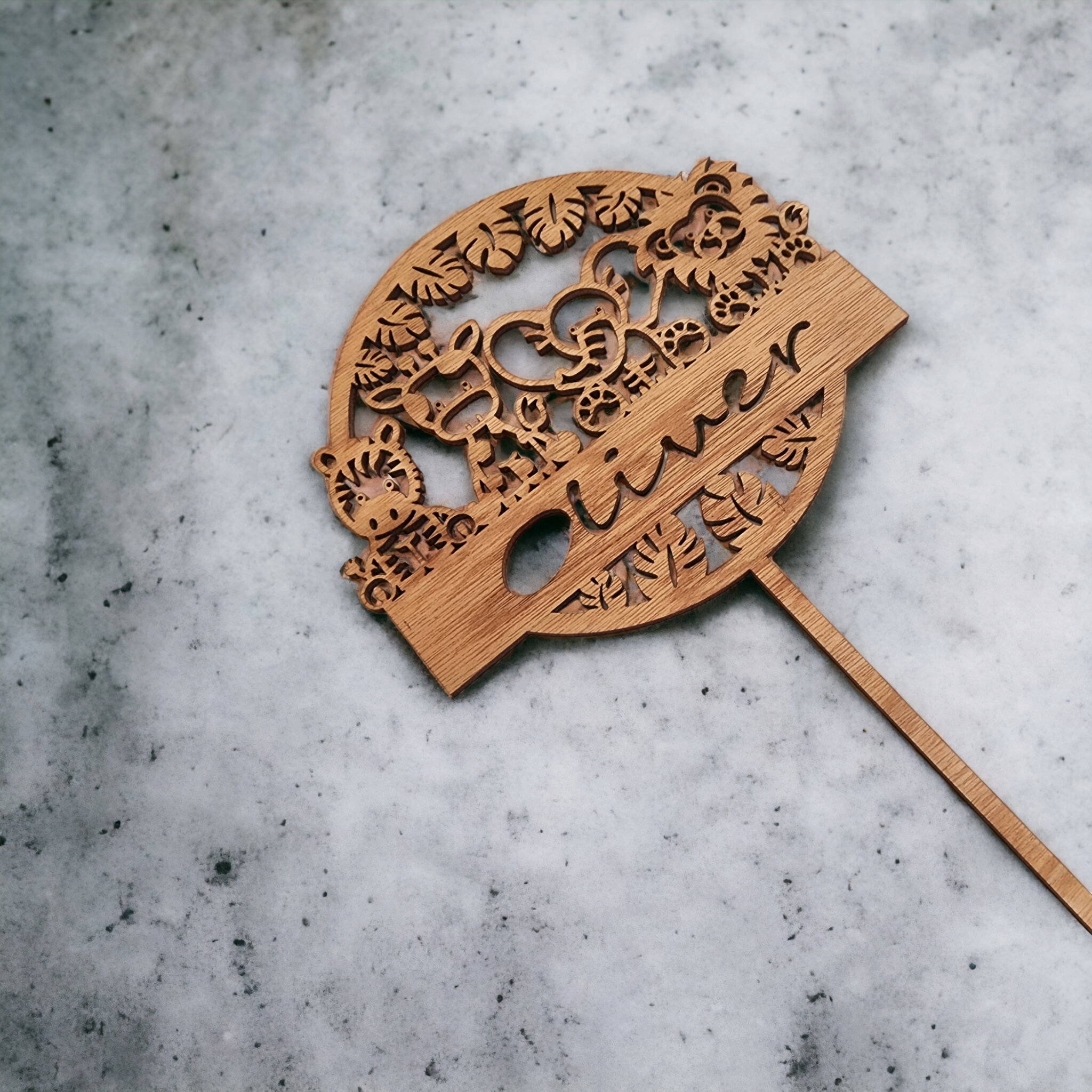 Cake Topper 1 Layer