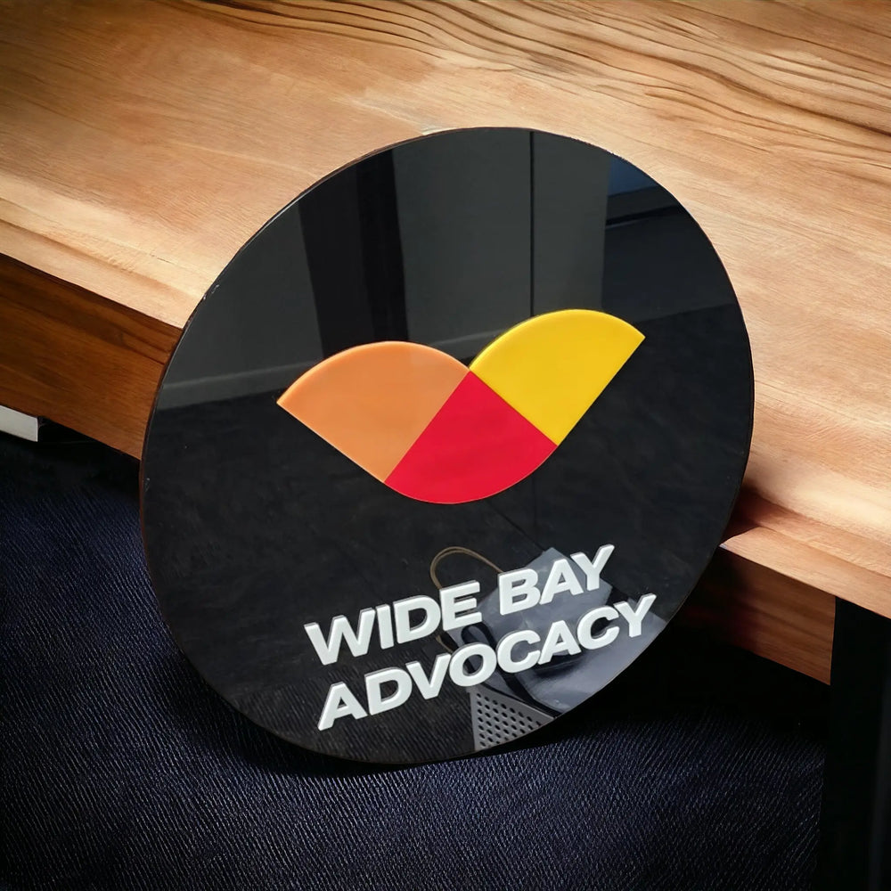 Acrylic Circular Signs Will Make It