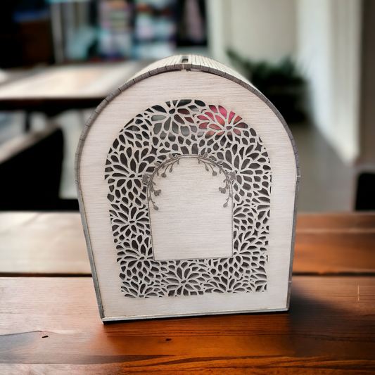 Arch wedding card box