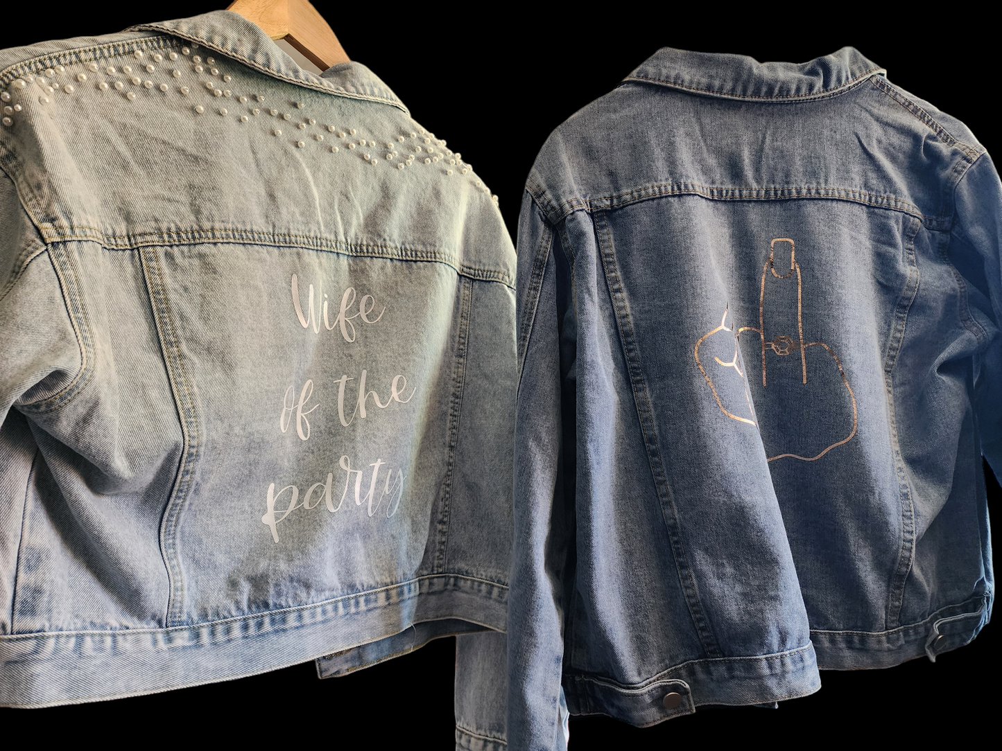 Bridal denim Jackets