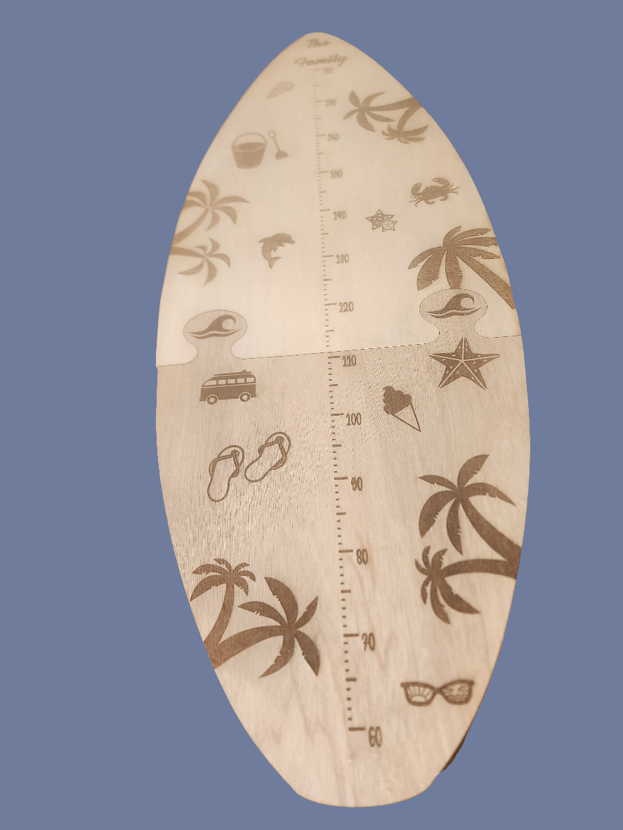 Surfboard Height Chart