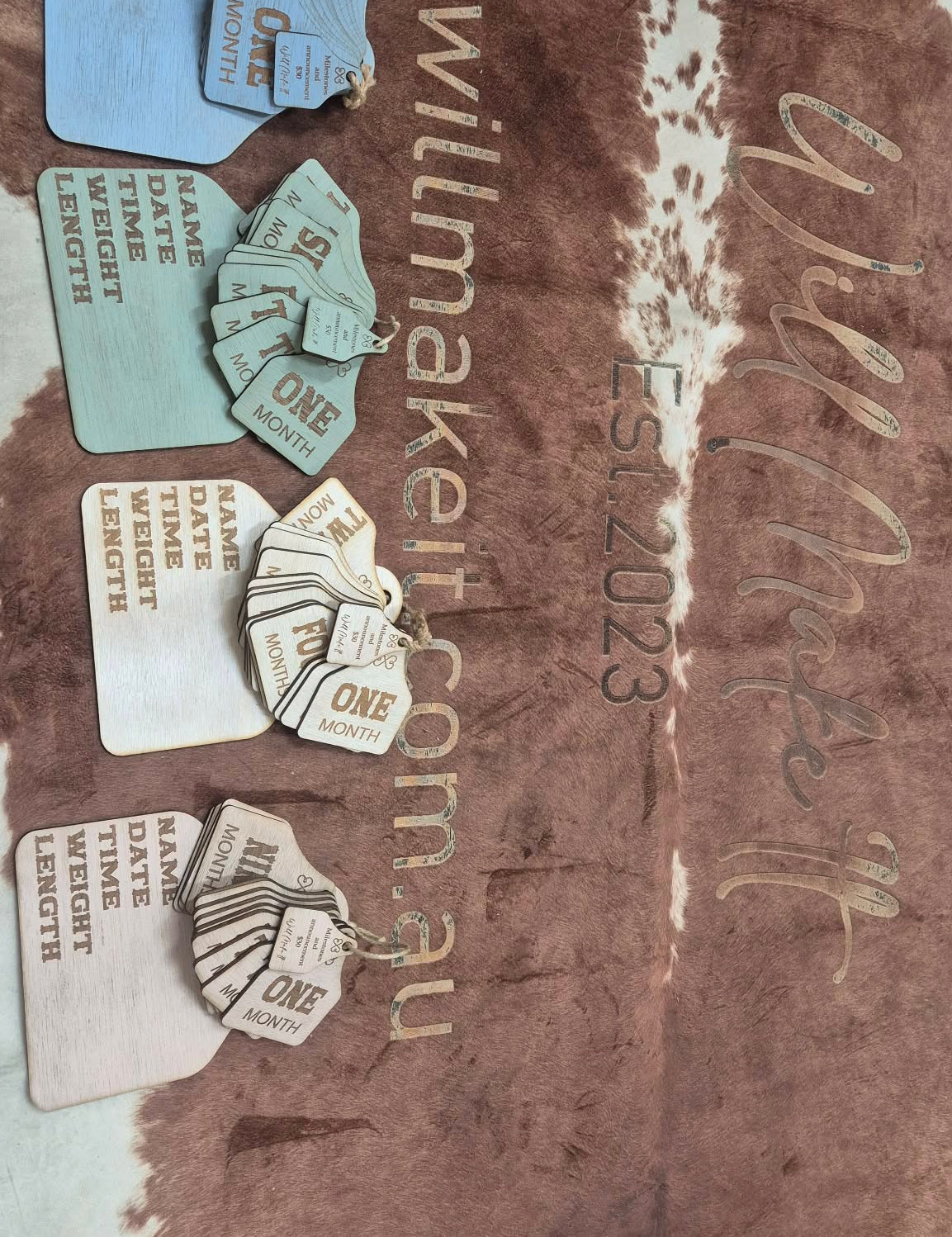 Baby Milestones-Cattletags Will Make It