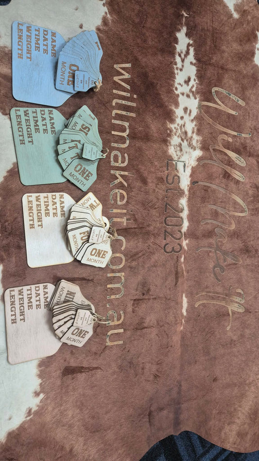 Baby Milestones-Cattletags Will Make It