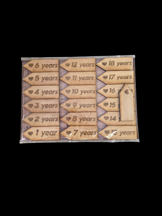 Height Chart marking tabs Will Make It