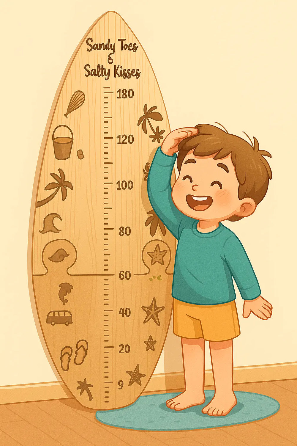 Surfboard Height Chart Will Make It