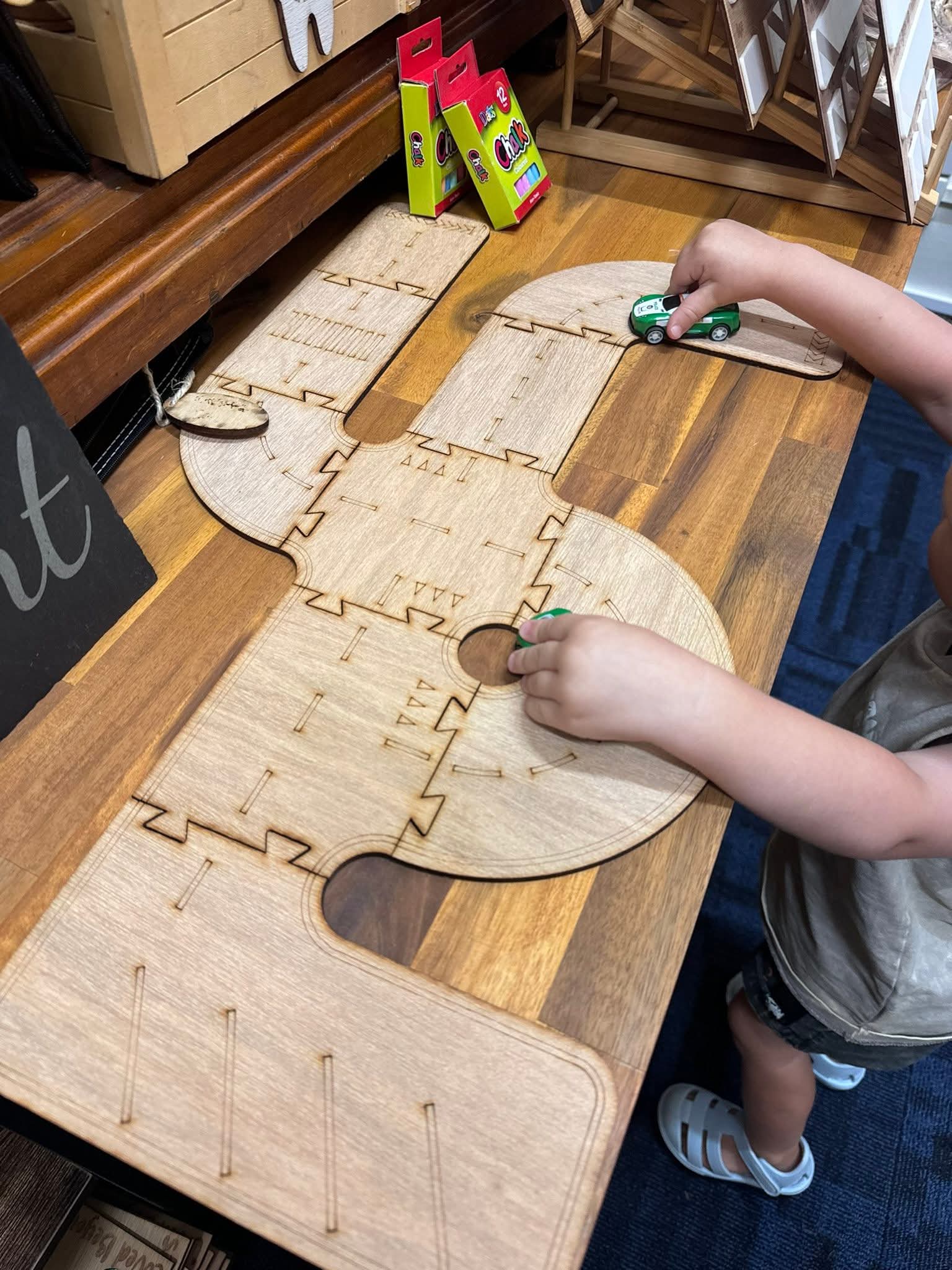 Car Track Timber Interchangeable Will Make It