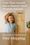 Engraved Timber Height Chart Will Make It